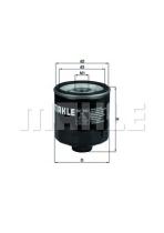 PURFLUX OC295 - FILTRO DE ACEITE